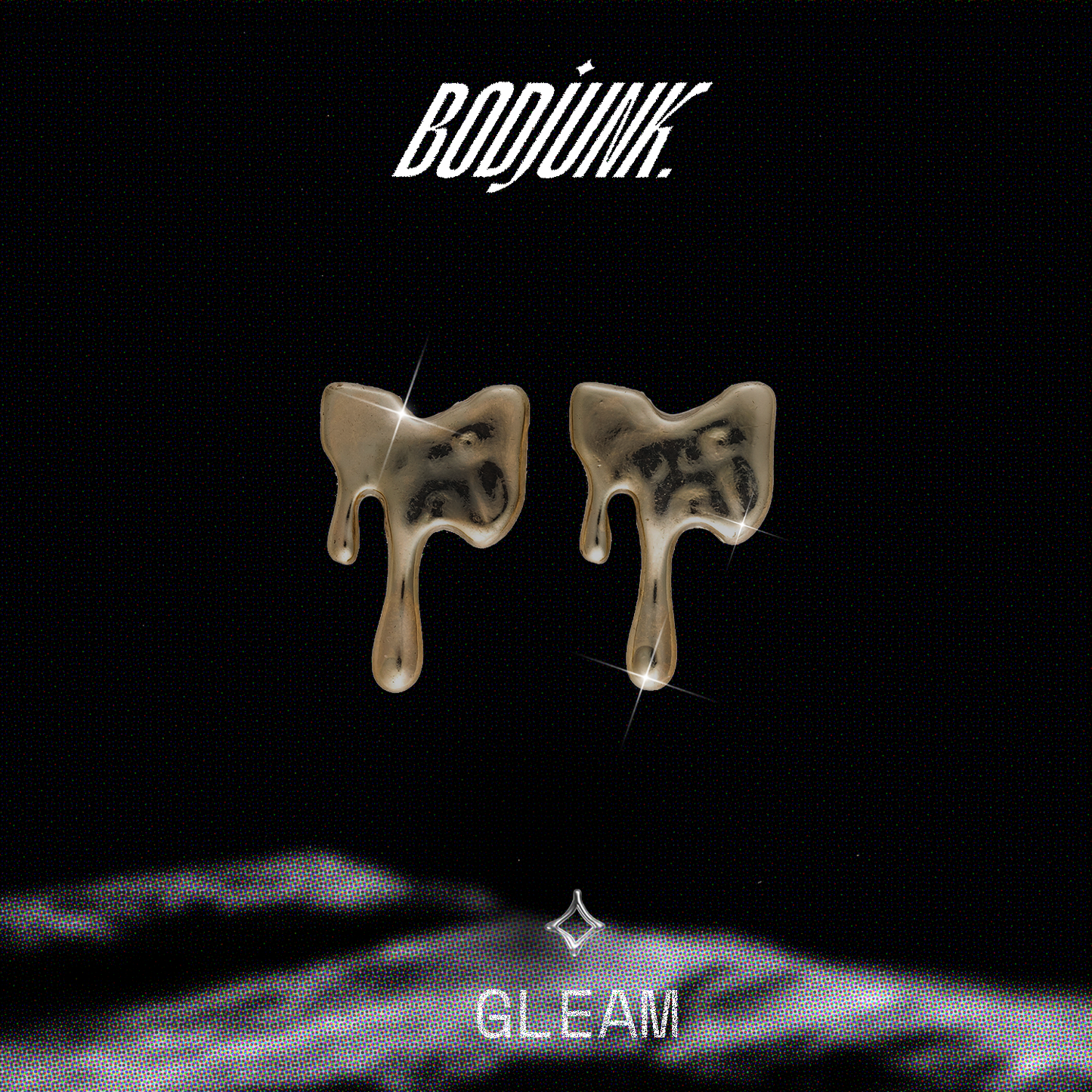 GLEAM Gold Liquified Stud| Bodjunk