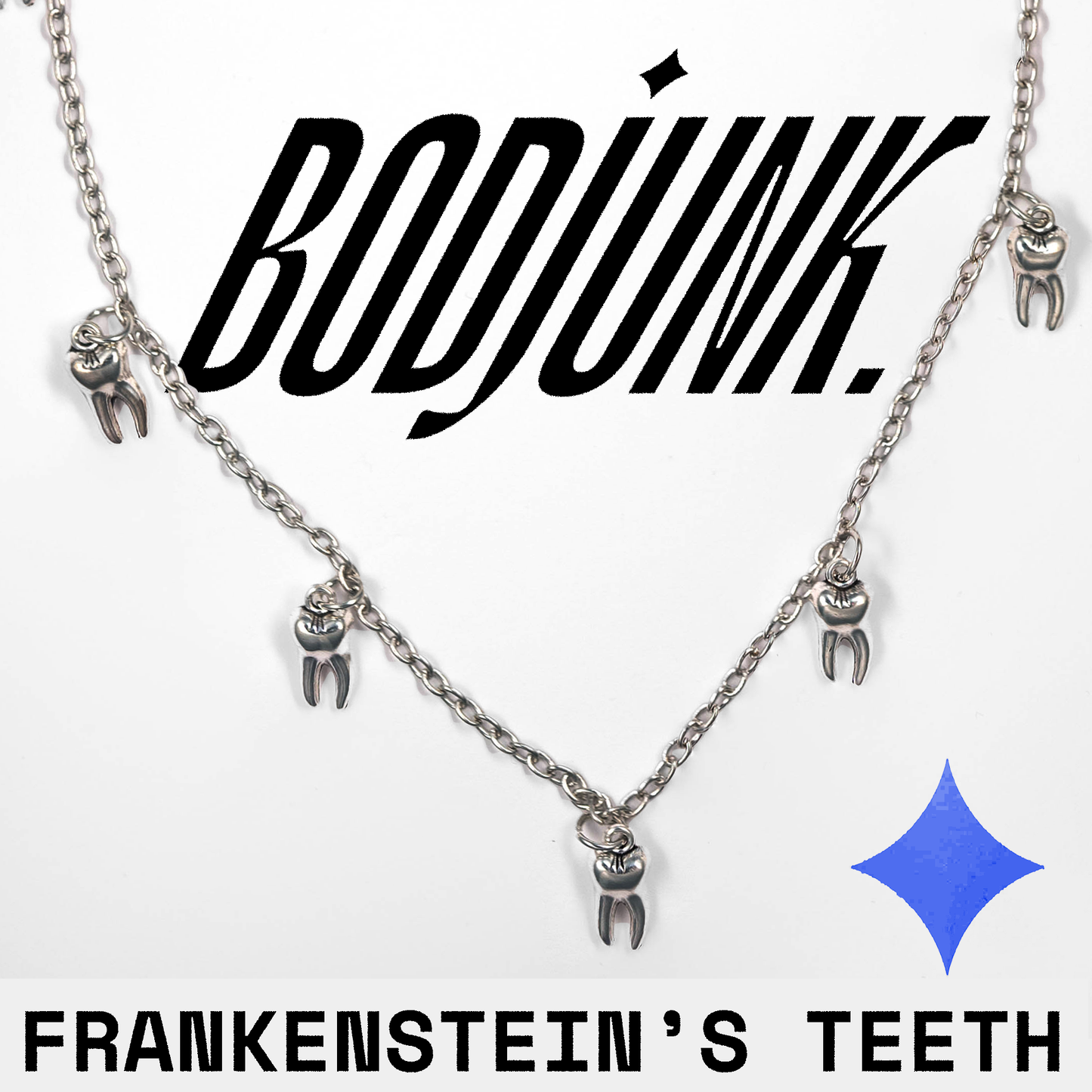 FRANKENSTEIN'S TEETH Necklace| Bodjunk